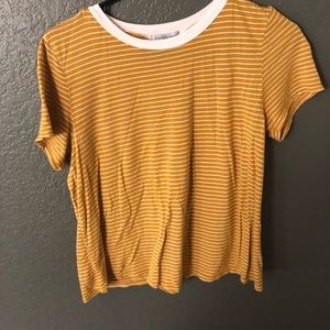 Yellow tee shirt